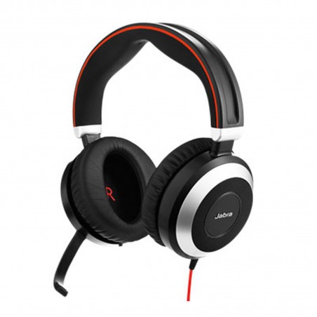  Micro-casque JABRA EVOLVE 80 MS stéréo optimisé Lync 