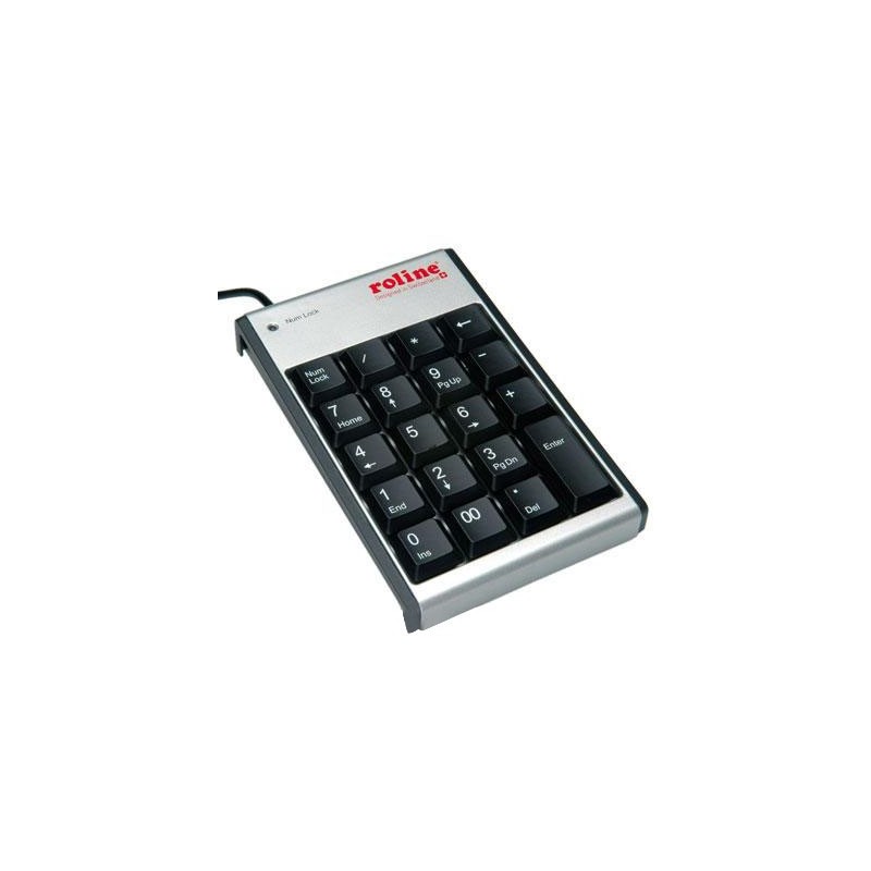  Pavé numérique avec Hub USB ROLINE 