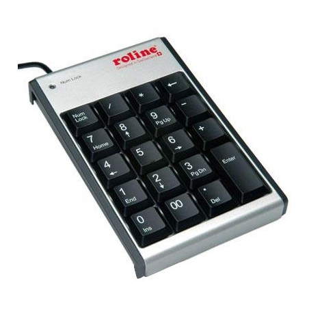  Pavé numérique avec Hub USB ROLINE 