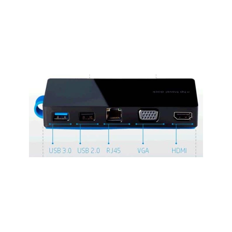  Station d'accueil de voyage USB C HP (T0K29AA) 