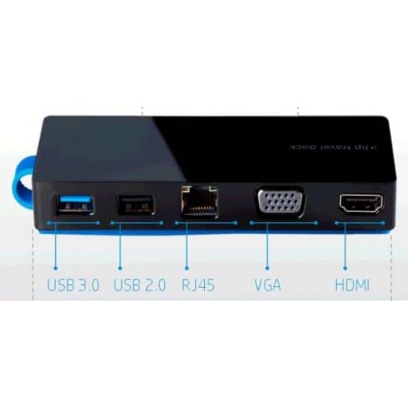  Station d'accueil de voyage USB C HP (T0K29AA) 