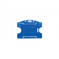  Boite de 100 Porte-badges 1 face en plastique rigide 