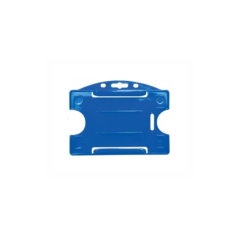  Boite de 100 Porte-badges 1 face en plastique rigide 