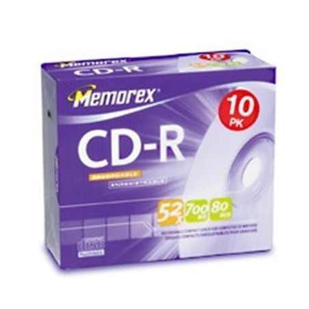 Boite de 10 CD-R , fourniture bureau maroc