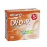 Boite de 10 DVD-R 4.7GB MEMOREX 16X avec Pochette