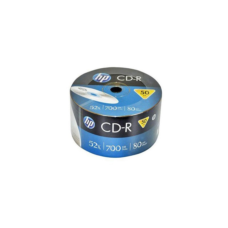  Boite de 50 CD-R HP 52x 700 MB 80 Min 