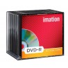  Boite de 10 DVD-R Imation 16X recordables 4.7 GB 120 min avec pochettes 