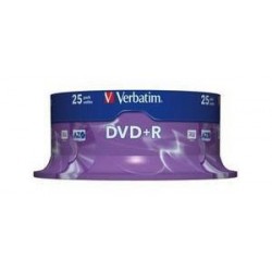  Boite de 50 DVD+R Recordables Verbatim 