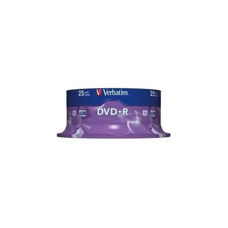  Boite de 50 DVD+R Recordables Verbatim 