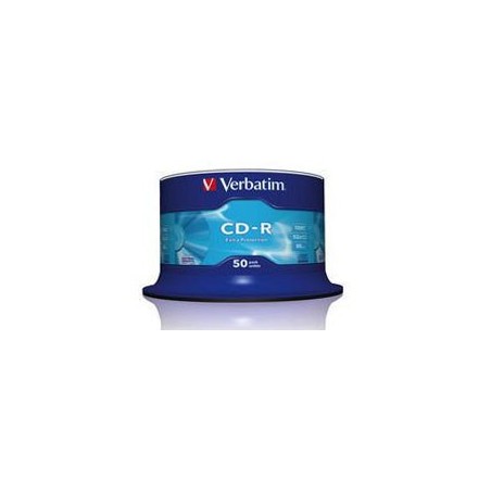  Boite de 50 CD-R Recordables Verbatim 52x 