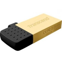  Clé USB 3.0 Transcend TS32GJF380G Micro-USB OTG 32 Go Gold 