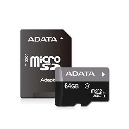 Carte mémoire ADATA Micro sdxc 64 Go classe 10 