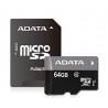  Carte mémoire ADATA Micro sdxc 64 Go classe 10 