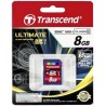  CARTE MEMOIRE TRANSCEND 8GB SDHC CLASS 10 