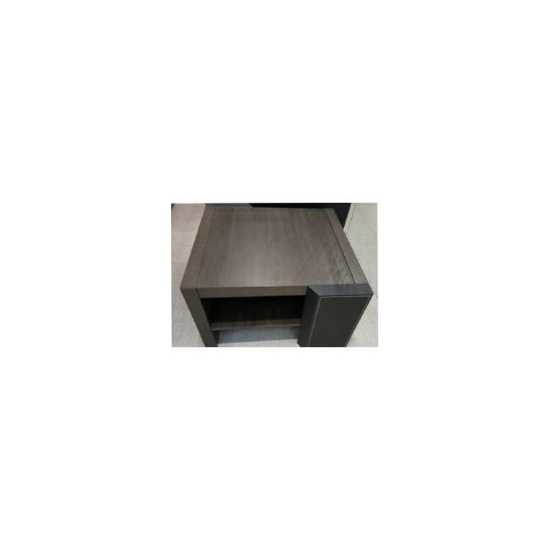 Table basse MATRIX 60 x 60 cm african wallnut