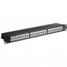  Panneau de Brassage 24P CAT6A UTP 