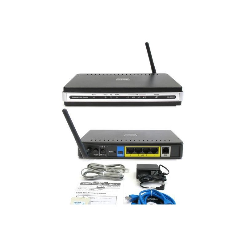  Routeur MODEM ADSL TENDA N150 2 ports 