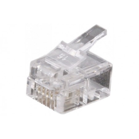  connecteurs RJ11 Sachet de 100 
