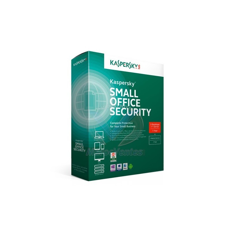  Kaspersky Small Office Security 5,0 (10 postes + 1 serveur) 