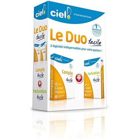  logiciel 2 en 1"comptabilité-facturation" CIEL Duo facile 