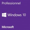  Microsoft Windows 10 Professionnel 64 bits - OEM (DVD) 