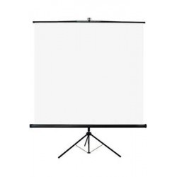  Écran de projection transportable sur Trépied ORAY 125X125 cm 