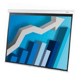  Ecran Blanc de projection manuel New Vision 2,40 X 2,40 m 