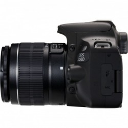  Appareil photo Compact Canon EOS 200D + EF-S 18-55mm (2250C011AA) 