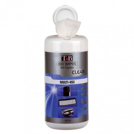  Boite de 100 Lingettes de nettoyage Informatique T'nB 