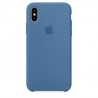Coque de protection pour iPhone X en silicone coloris au choix