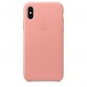 Coque de protection pour iPhone X en silicone coloris au choix
