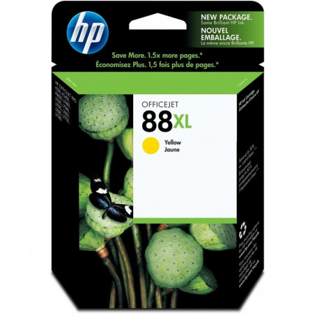  Cartouche d'encre Officejet jaune HP 88XL (C9393AE) 