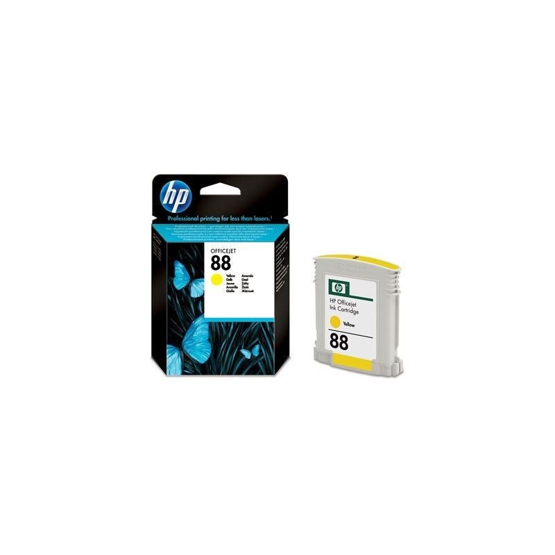  Cartouche d'encre Officejet jaune HP 88 