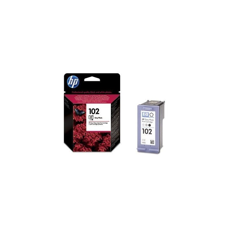  Cartouche d'impression photo grise HP 102 (grand format) 