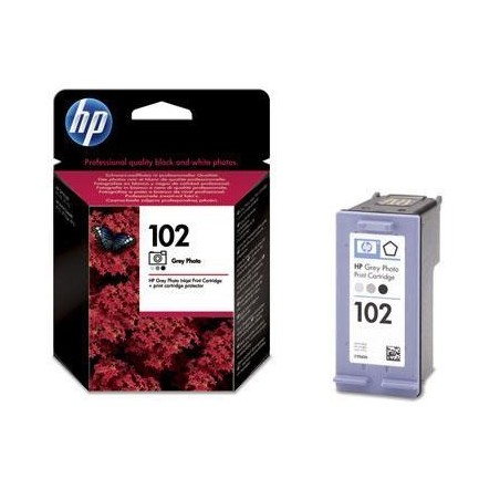  Cartouche d'impression photo grise HP 102 (grand format) 