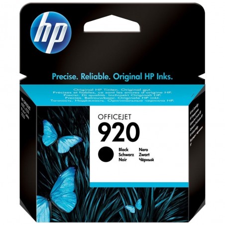  Cartouche d'encre Noire Officejet HP 920 