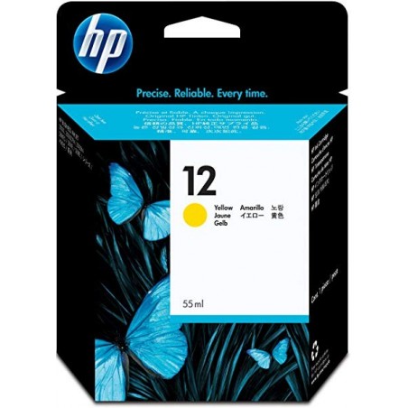  Cartouche d'encre couleur HP n° 12 Jaune 