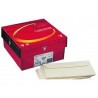  Boite de 250 enveloppes Adhéclair 110X220 mm 120g/m² Sans fenêtre Coloris au choix 