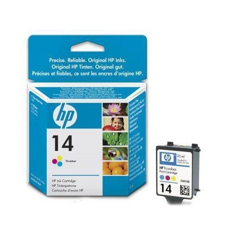  Cartouche d'encre 3 couleurs HP 14 