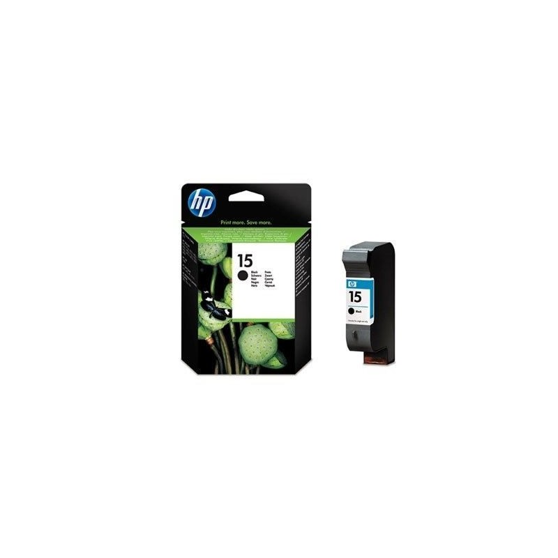  Cartouche d'impression jet d'encre Noir HP 15 Large 