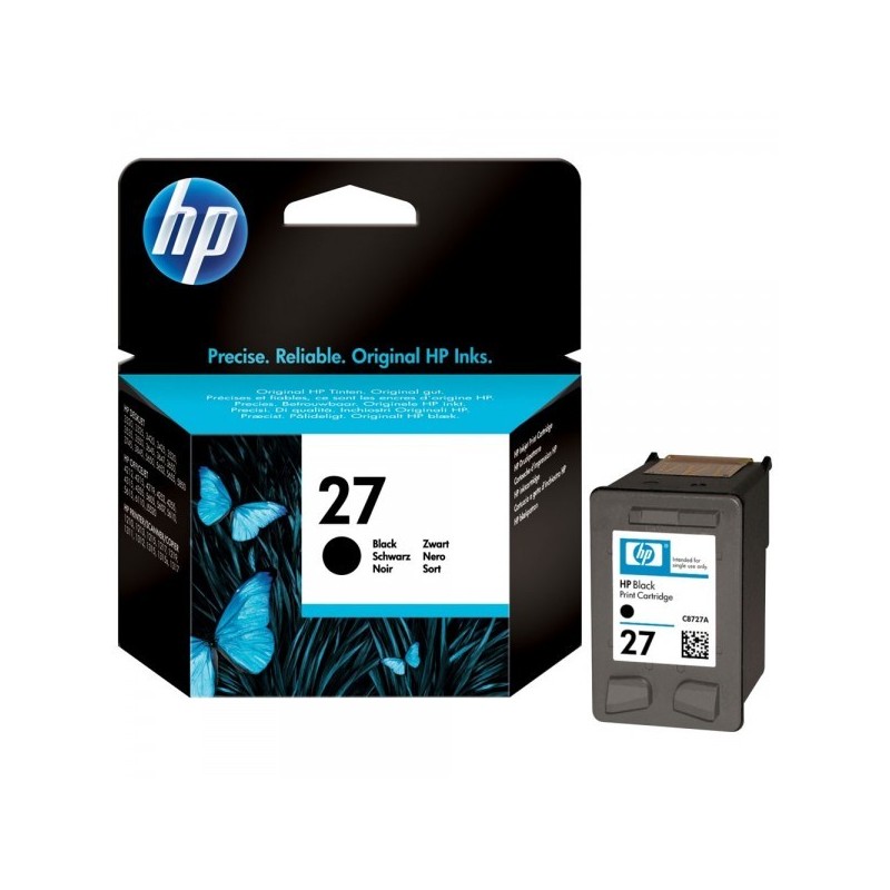  Cartouche d'impression jet d'encre Noir HP 27 