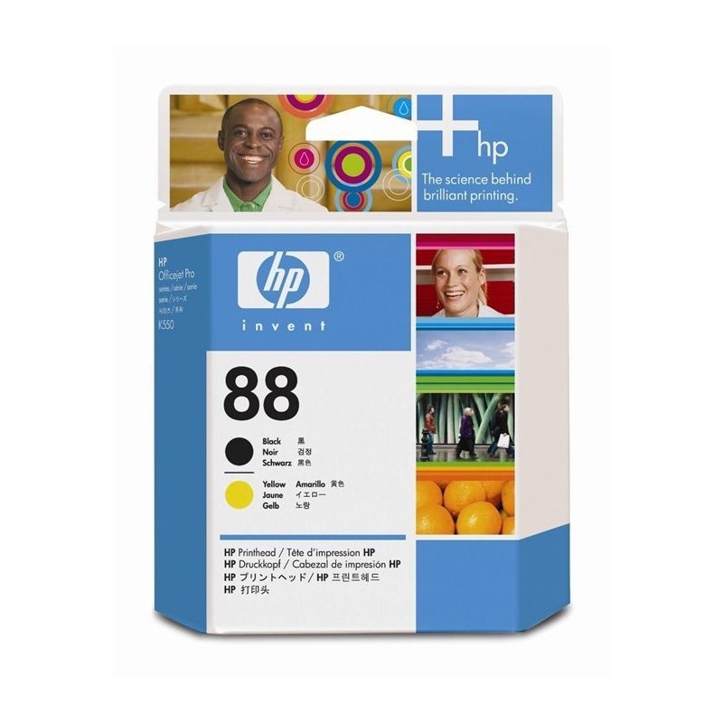  Tête d'impression Officejet HP 88 Noir ( C9381A ) 