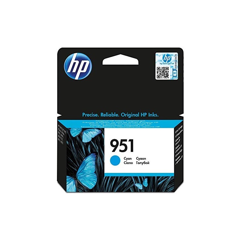  Cartouche d’encre HP 951 Cyan Originale (CN050AE) 