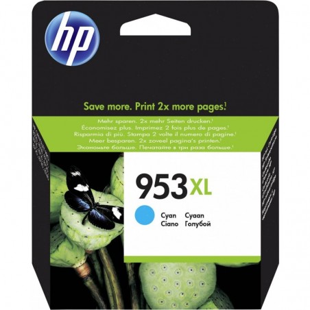 Cartouches d'encre HP 953XL Cyan grande capacité (F6U16AE)