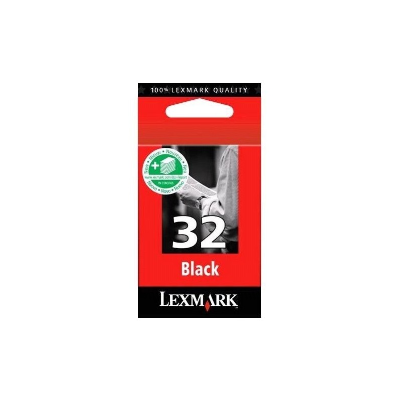  Cartouche noire n°32 Lexmark 18CX032E 