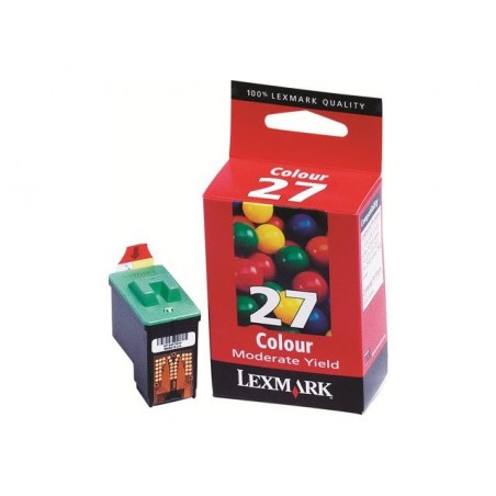  Cartouche 3 couleurs n°27 10NX227E Lexmark 