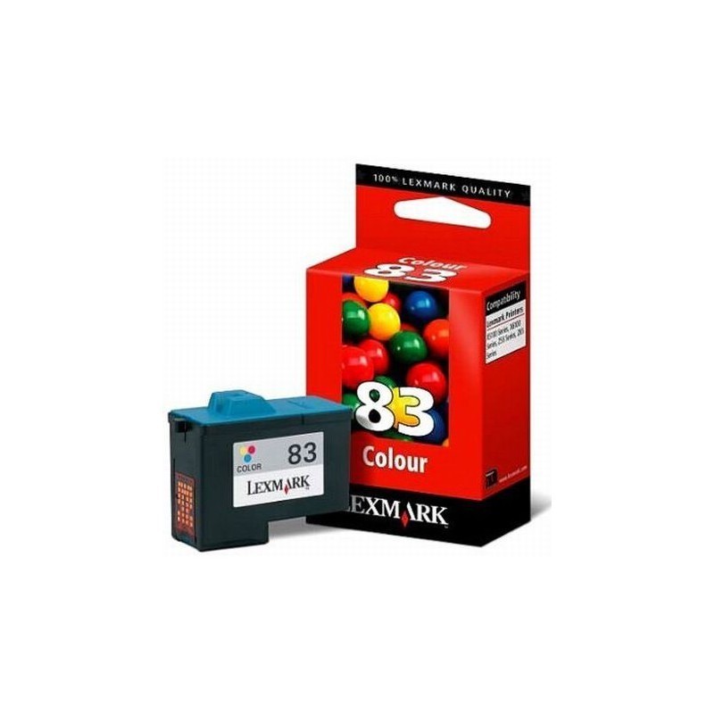  Cartouche 3 couleurs N°83 LEXMARK 18LX042E 