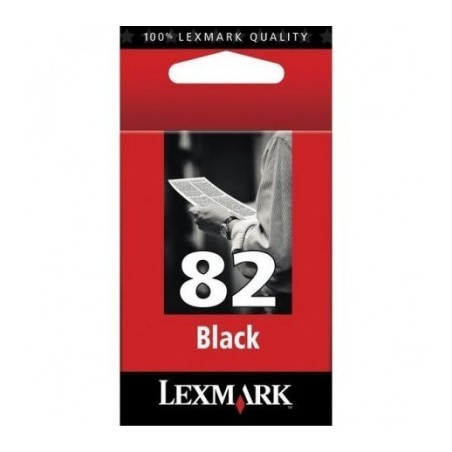  Cartouche jet d'encre LEXMARK 18L0032E n°82 Noire 