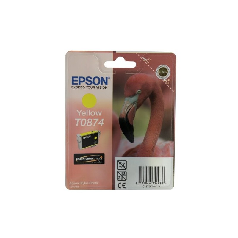  Cartouche jet d'encre Epson C13T08744010 Jaune 