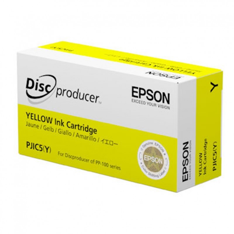  Cartouche jet d'encre Epson PJIC5-Y Jaune 